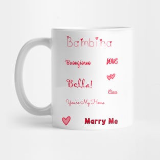 Bambina Love Quotes Set Pack Mug